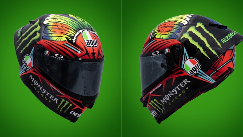 Morbidelli, il casco celebrativo per il GP di San Marino