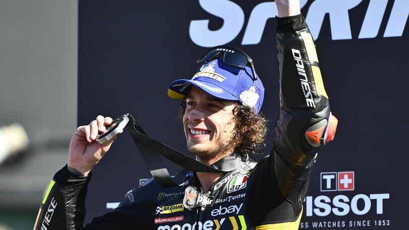 MotoGP San Marino, Bezzecchi: "Sono stremato, ma felice"