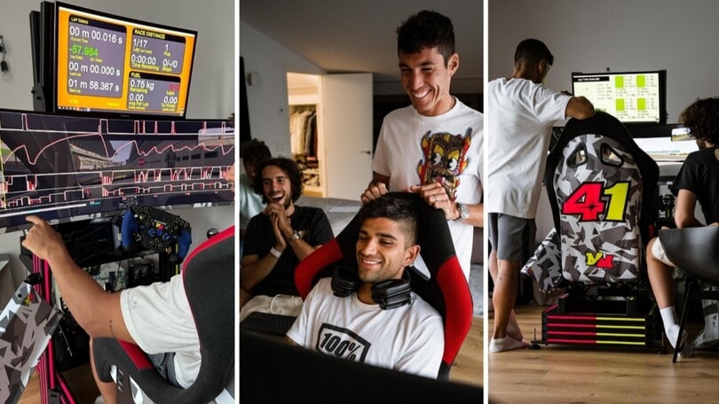 MotoGP India: Martin, Rins ed A. Espargaro studiano al simulatore