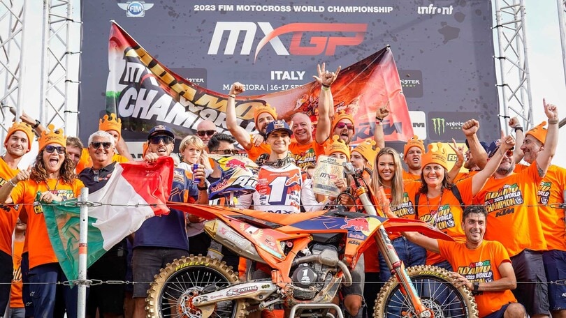 Andrea Adamo Campione del Mondo MX2 2023