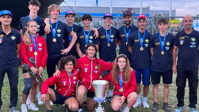 TRE AZZURRI CAMPIONI EUROPEI ENDURO CON L'ITALIA PRIMA NEL TROFEO JUNIOR A SQUADRE E WOMEN