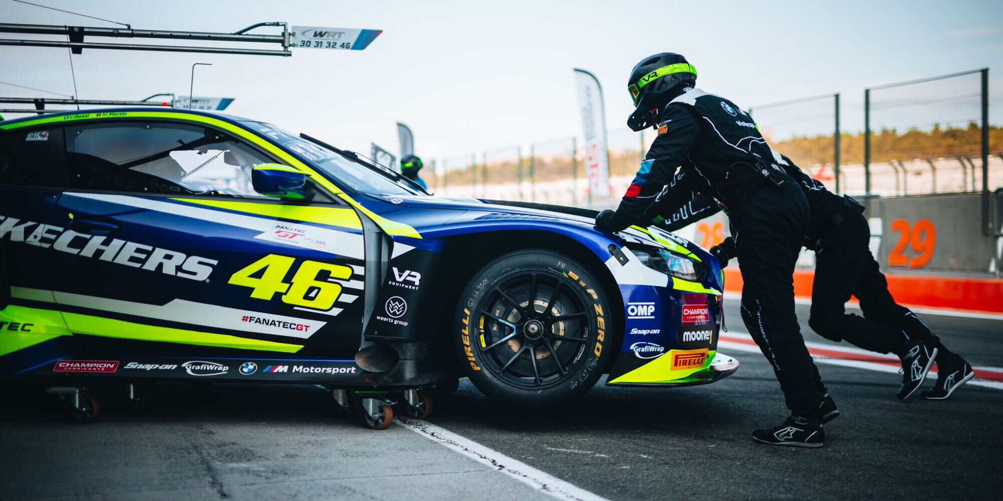 Valentino Rossi, Valencia sfortunata anche nel GTWC Europe