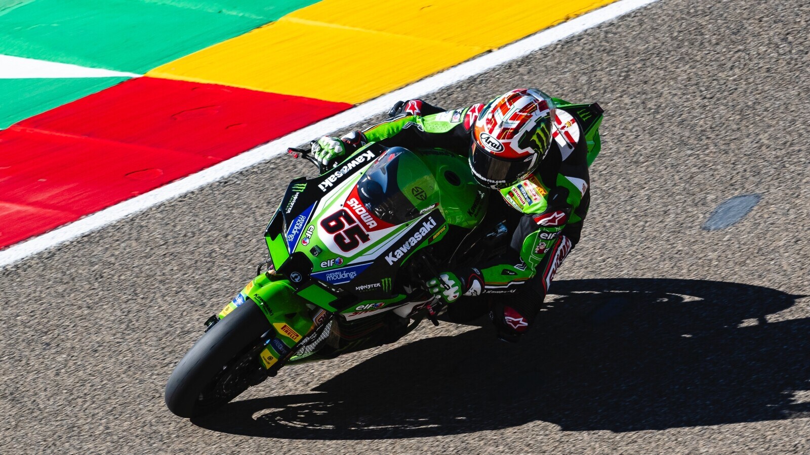 SBK Aragon: un Rea da favola conquista la pole, 4° Locatelli