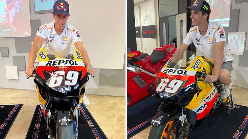 MotoGP: Marc Marquez e Joan Mir in sella alla Honda di Nicky Hayden