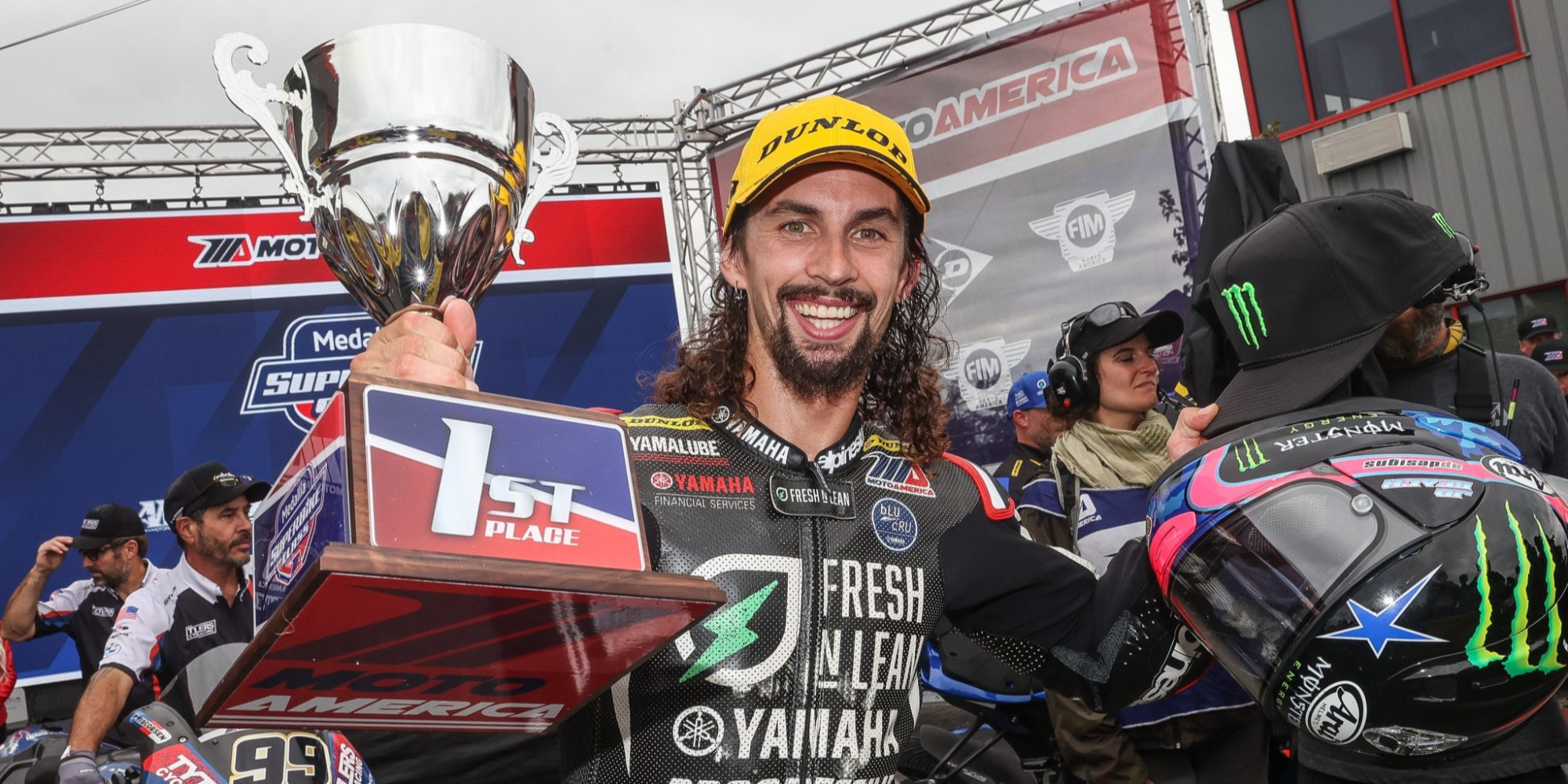 MotoAmerica, New Jersey: sorpresa JD Beach sul bagnato
