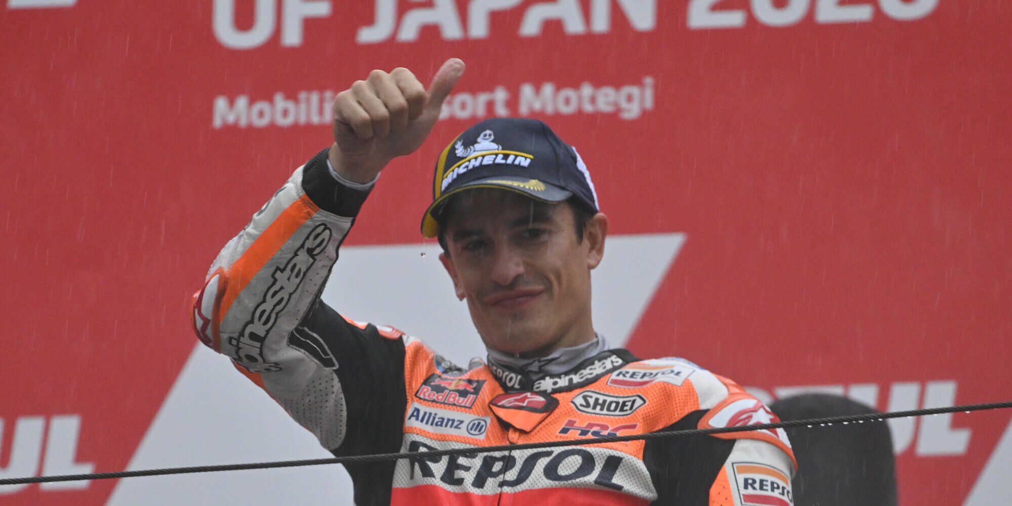 MotoGP Giappone, Marquez confida: "Questo podio non influisce sulla mia scelta"