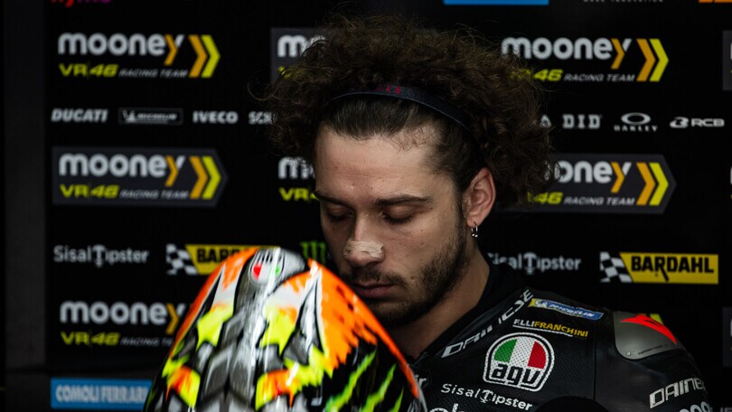 GP Giappone, Bezzecchi: "Non mi sento fuori dalla lotta per il titolo"