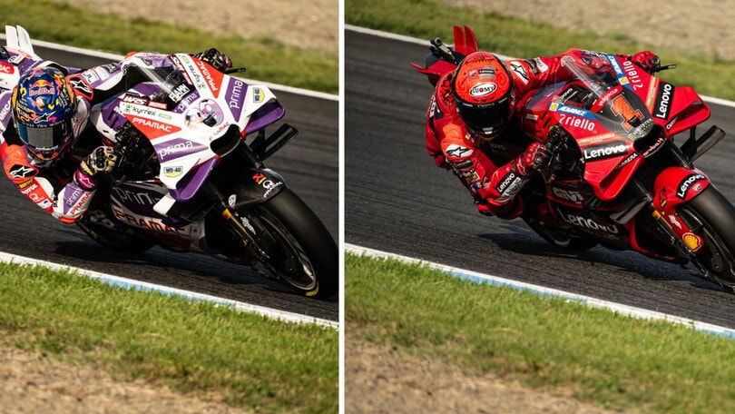 MotoGP: Bagnaia e Martin ai tempi di Marquez in Ducati