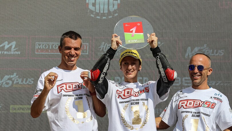 Roberta Ponziani nella storia: è la prima campionessa del CIV Femminile