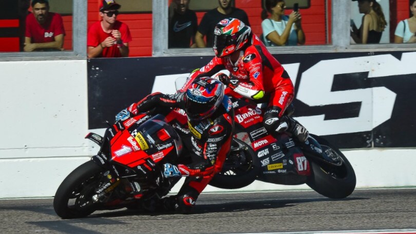 CIV SBK: Zanetti campione, Pirro travolto e fratturato