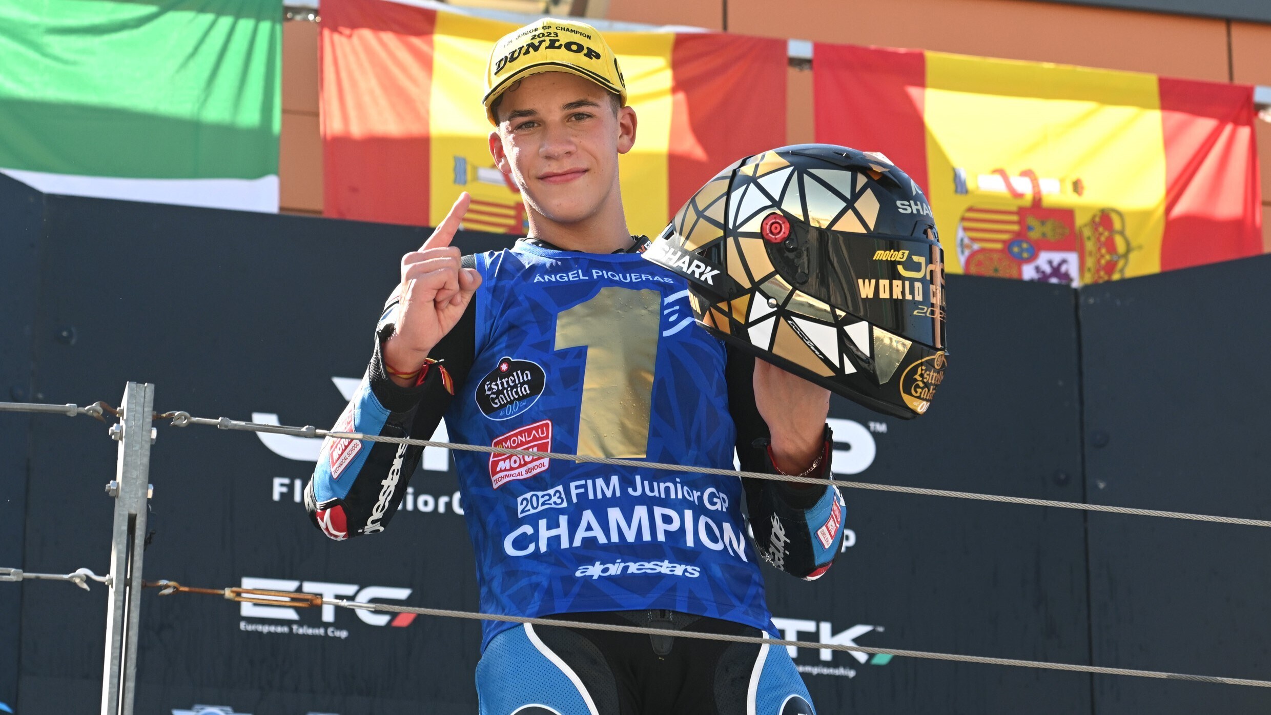 FIM JuniorGP: Piqueras campione ad Aragòn, rimonta stellare di Lunetta