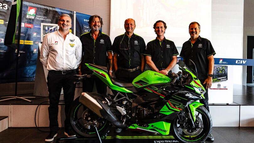 CIV: dal 2024 arriva il Kawasaki Ninja Trophy ZX-4RR