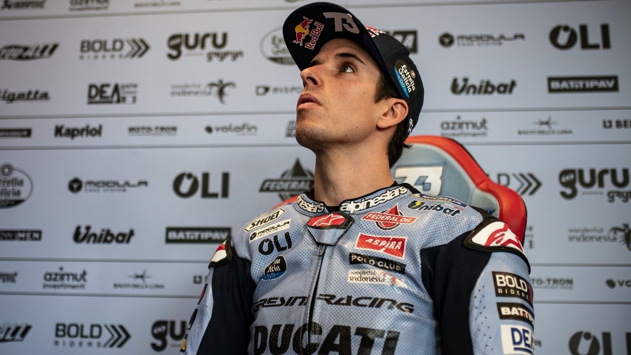 GP Indonesia finito per Alex Marquez: Gresini a punta unica