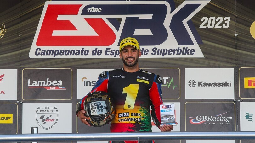 ESBK, Jerez: Ivo Lopes campione per la seconda volta, caos in SSP