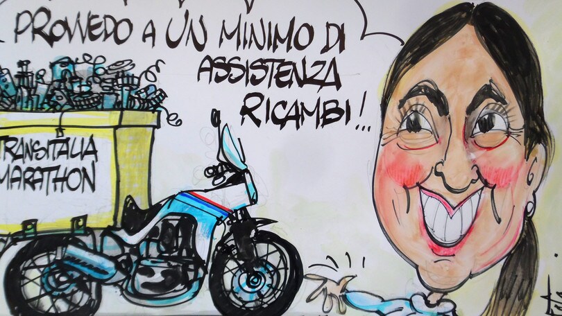 Silvia Giannetti alla Transitalia Marathon 2023 | Io Guido da Sola