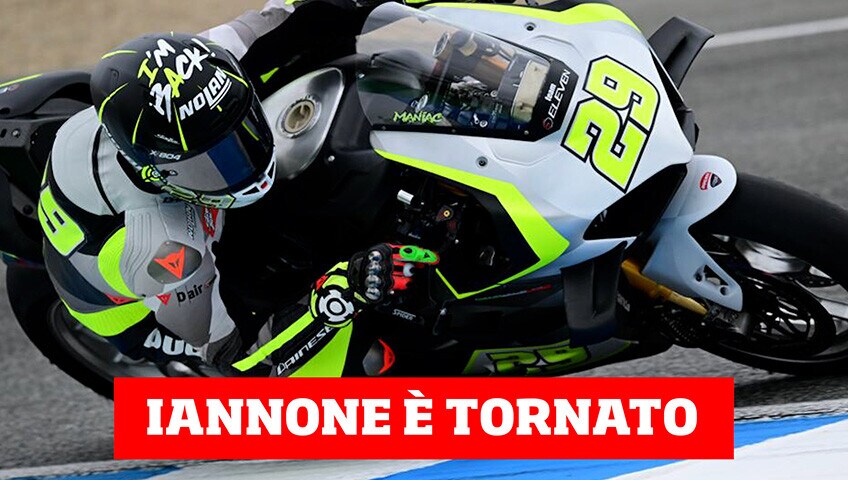 Iannone, “Finalmente torno in pista”