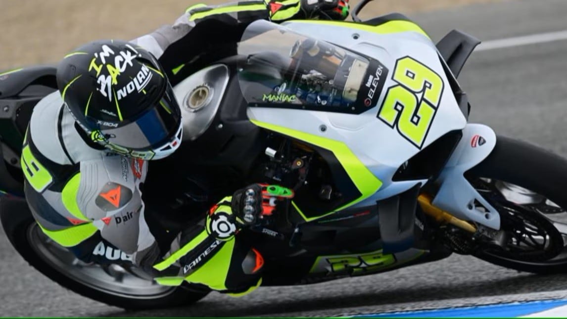 Jerez SBK test: Andrea Iannone’s new life has officially begun
