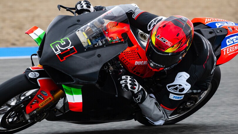 Test Jerez Superbike: Rinaldi davanti a tutti, Iannone migliora