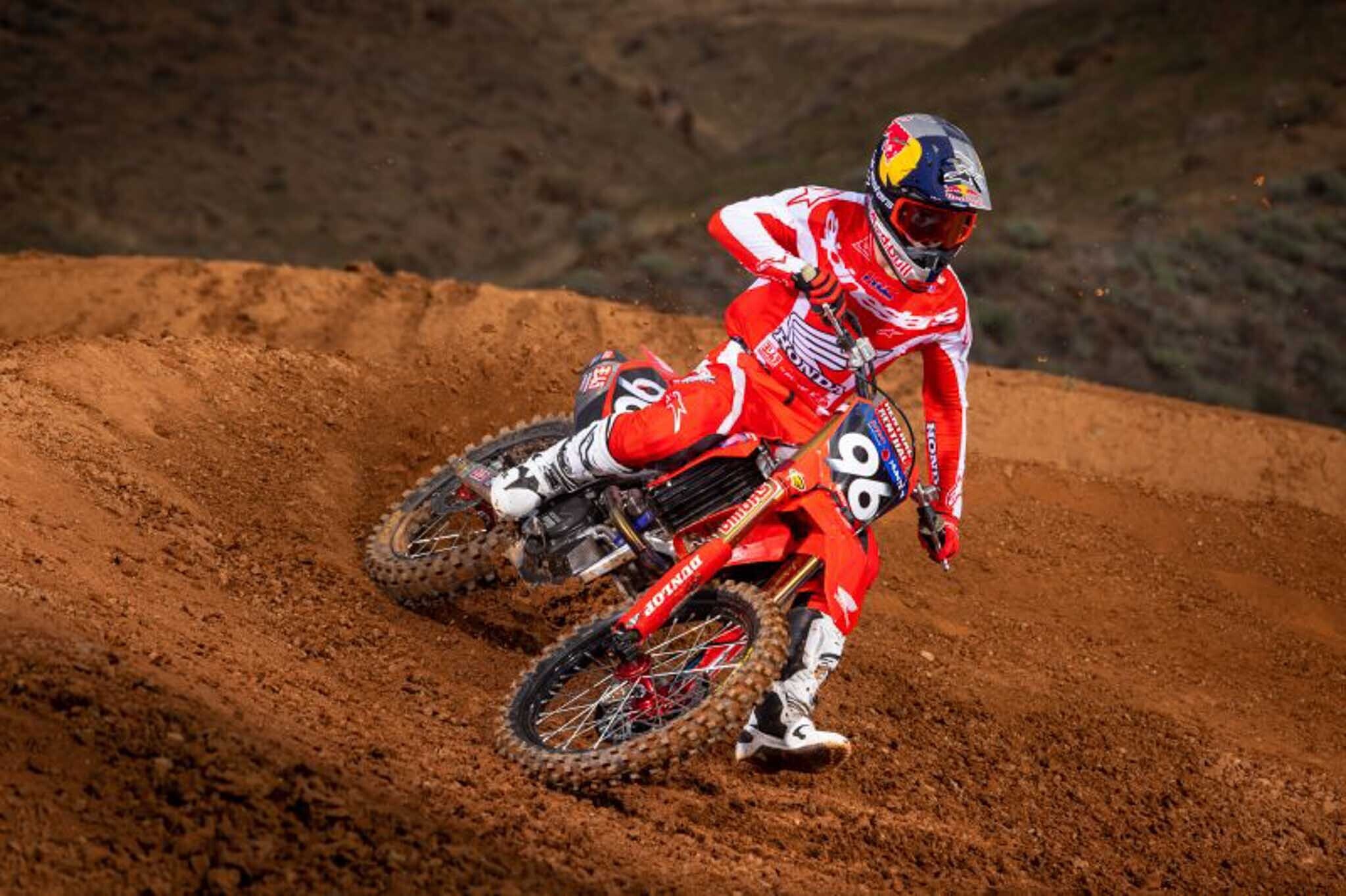 Motocross: Hunter Lawrence in 450