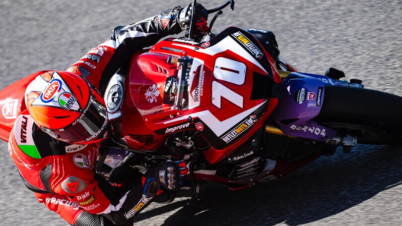 CIV: Luca Vitali, baluardo Honda in SBK