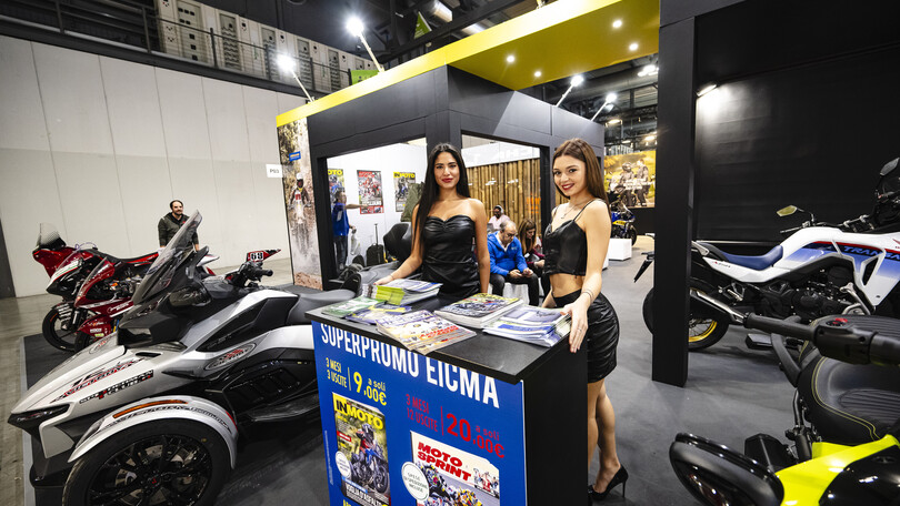 Eicma 2023 - Le più belle ragazze del Salone delle Moto