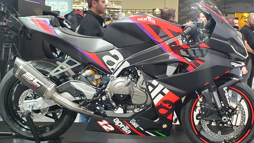 Aprilia RS457 Trofeo, ad EICMA la sportiva di Noale si veste di “racing”