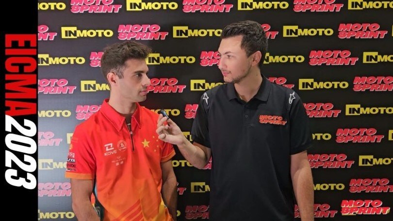 Marc Garcia: la positiva avventura in SSP300 con Kove | EICMA 2023