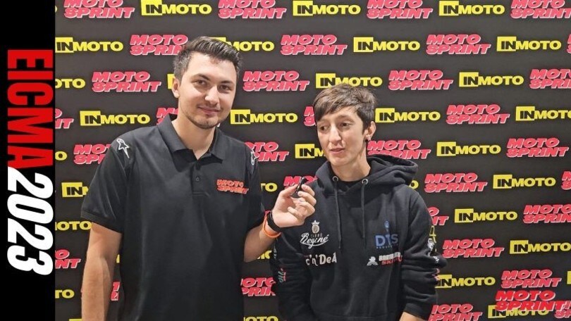 Ponziani: “Felice per il titolo nel CIV Femminile, ma...” | EICMA 2023