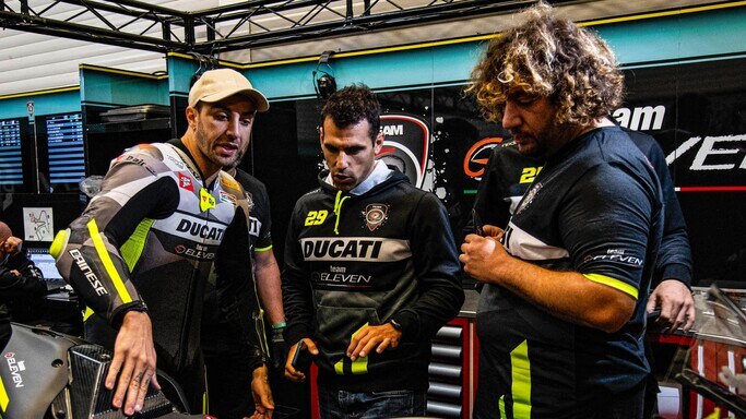 SBK, Sacchetti "L'obiettivo è divertirsi: così saremo anche veloci" | Eicma 2023