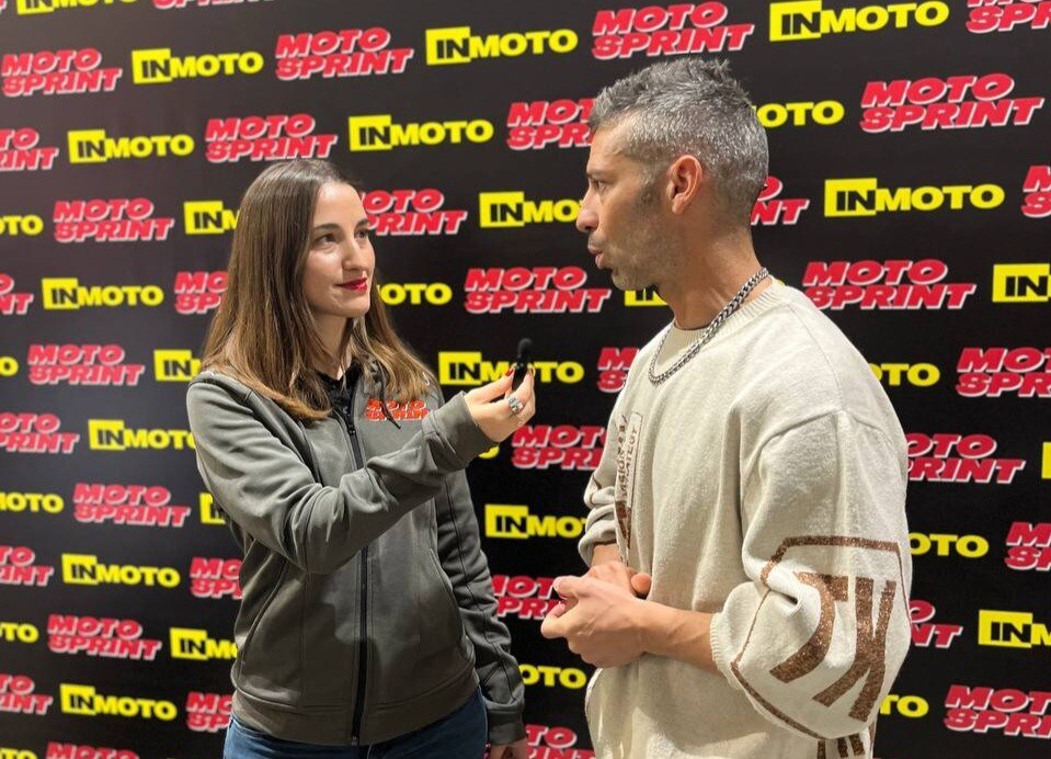 Marco Melandri, intervista a EICMA parte 1