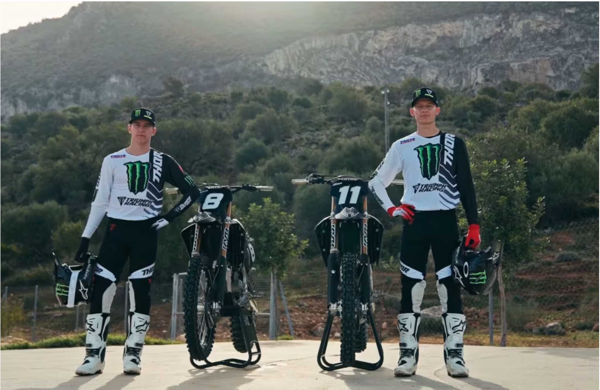 MX2: Haarup e McLellan con Triumph nel 2024