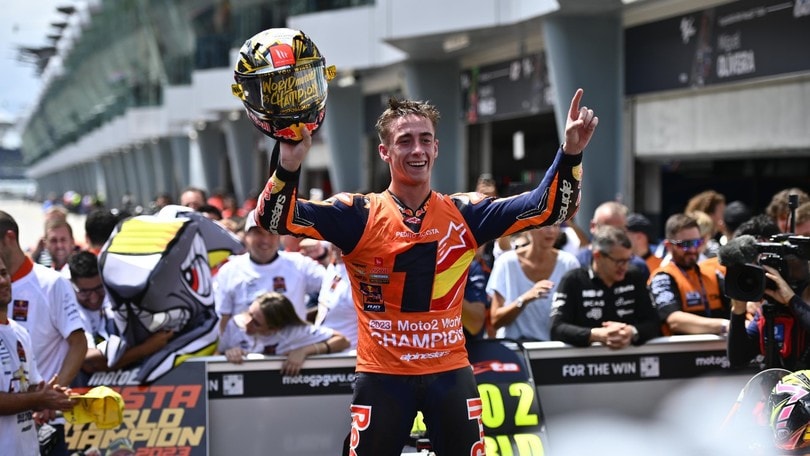 GP Malesia: la festa di Pedro Acosta, nuovo campione del mondo della Moto2