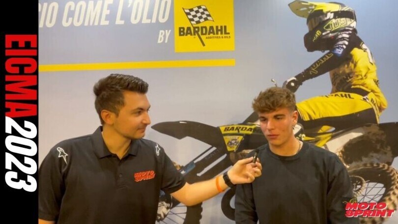 Surra: “Bella la Moto2, ho diverse opzioni per il futuro” | EICMA 2023