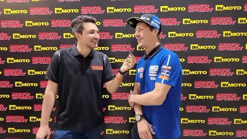 Dal podio di Jerez all'EICMA: videointervista a Dominique Aegerter