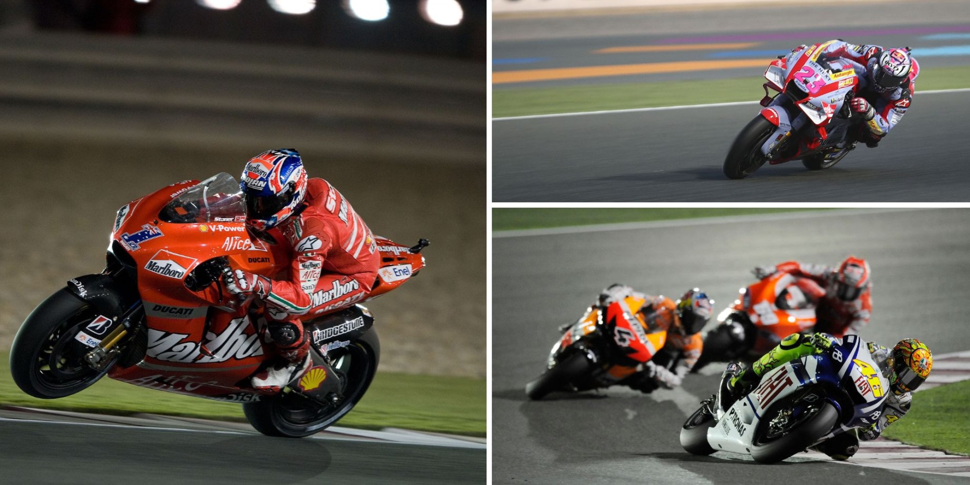 MotoGP Qatar: i piloti più vincenti della storia a Losail