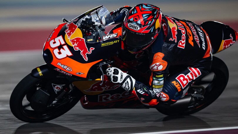 Moto3, Prove libere 3: Oncu primo a Lusail, quinto Masià su Fenati