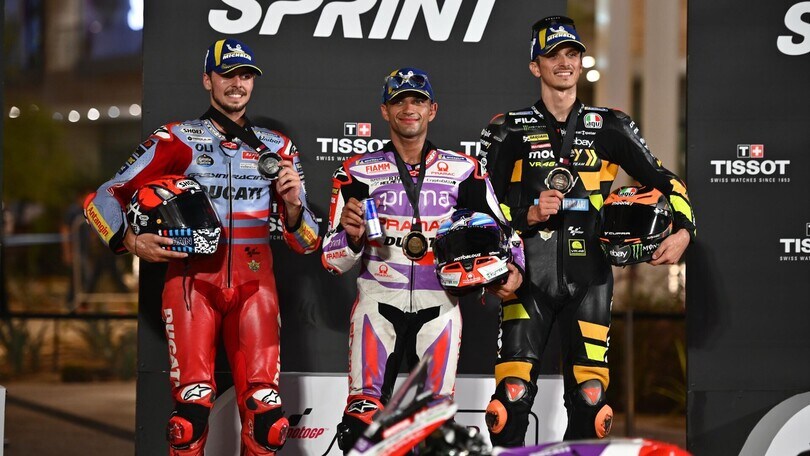 MotoGP Qatar: l'ordine di arrivo della Sprint