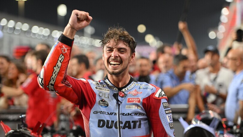 MotoGP, Di Giannantonio ruggisce in Qatar: le foto del trionfo