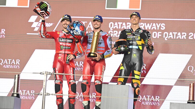 MotoGP: tripletta italiana in Qatar, ma non è la prima volta