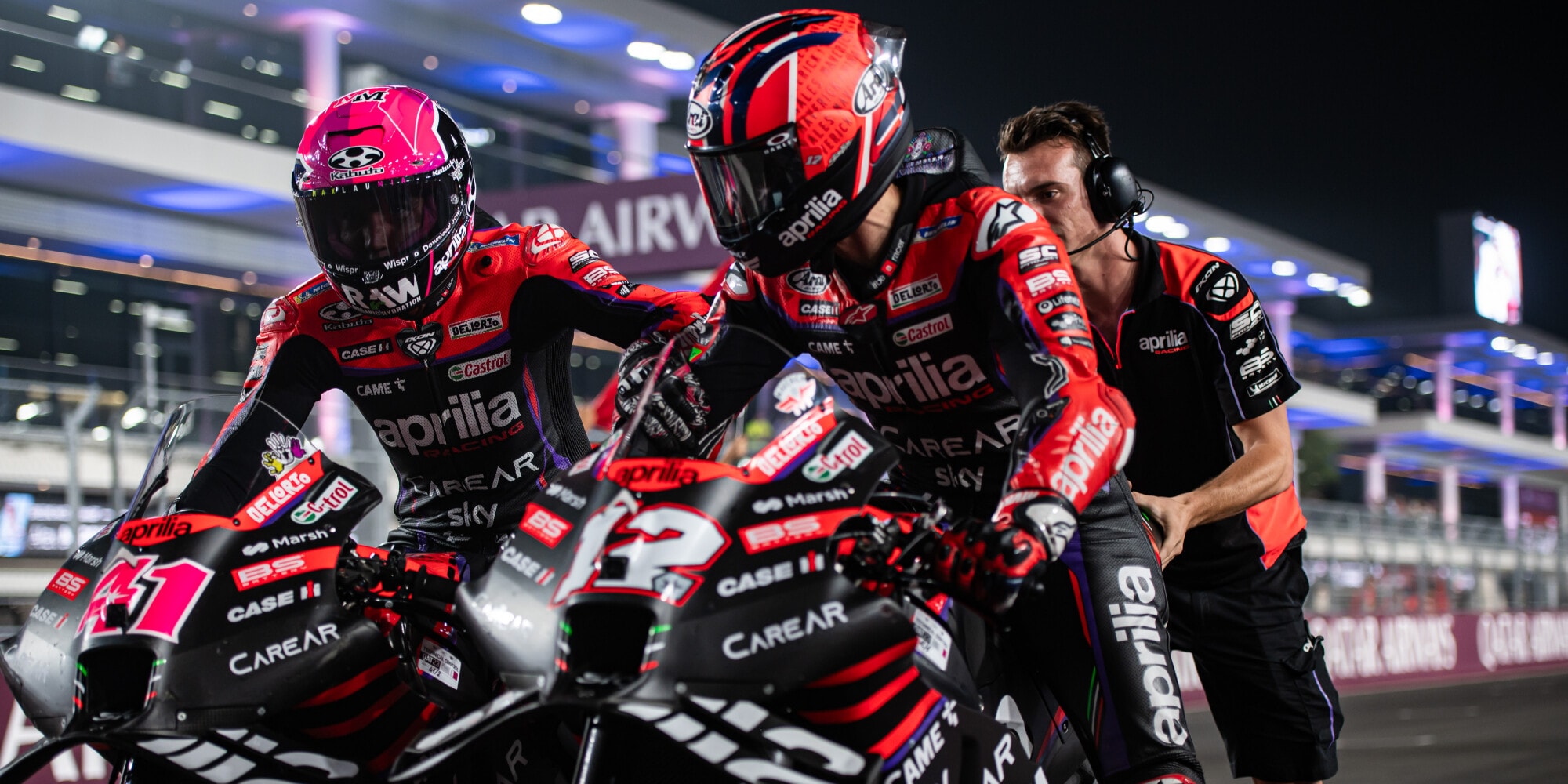 GP Qatar, Maverick Vinales salva il weekend di Aprilia