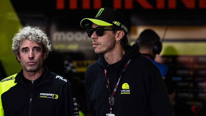 GP Valencia, Rossi su Marini: “Luca in Honda? E’ stato uno shock”