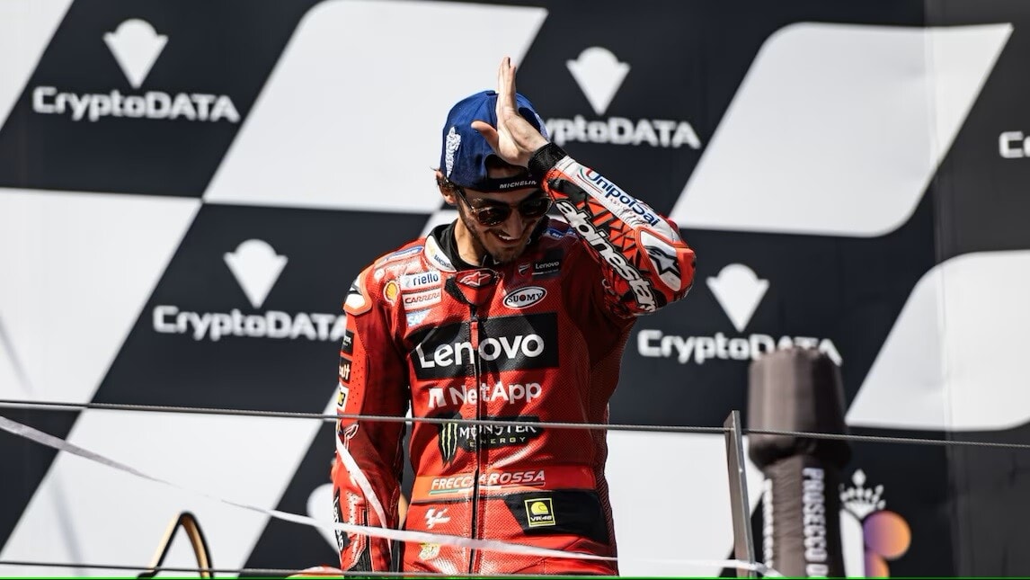 Francesco Bagnaia is MotoGP world champion!