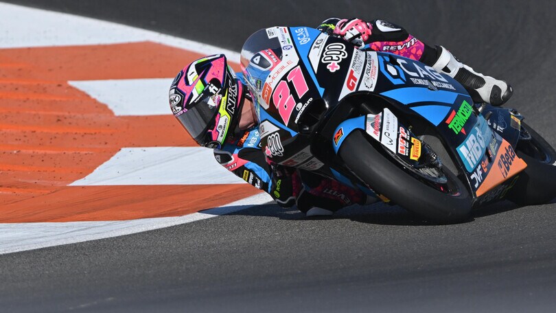 Moto2, test Valencia: Alonso Lopez chiude al comando la giornata