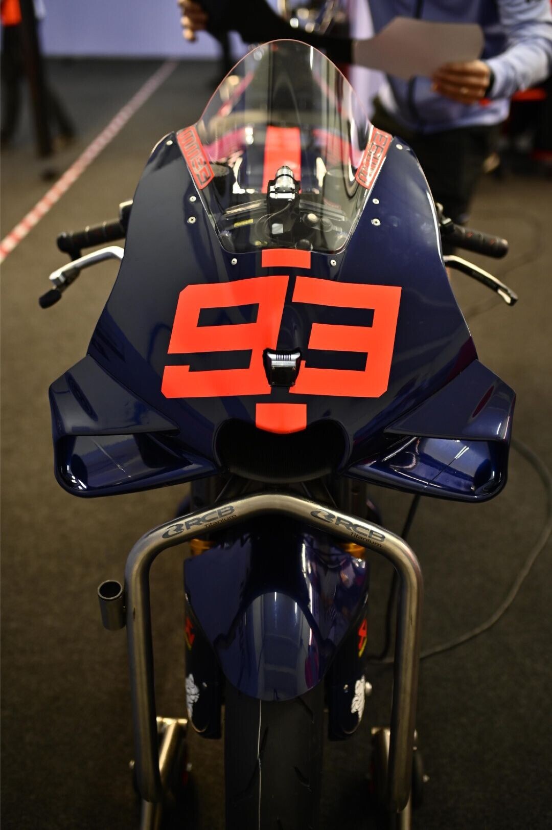 Valencia test: ecco la Ducati Desmosedici di Marc Marquez