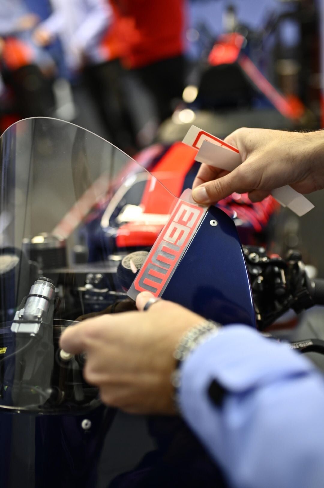 Valencia test: ecco la Ducati Desmosedici di Marc Marquez