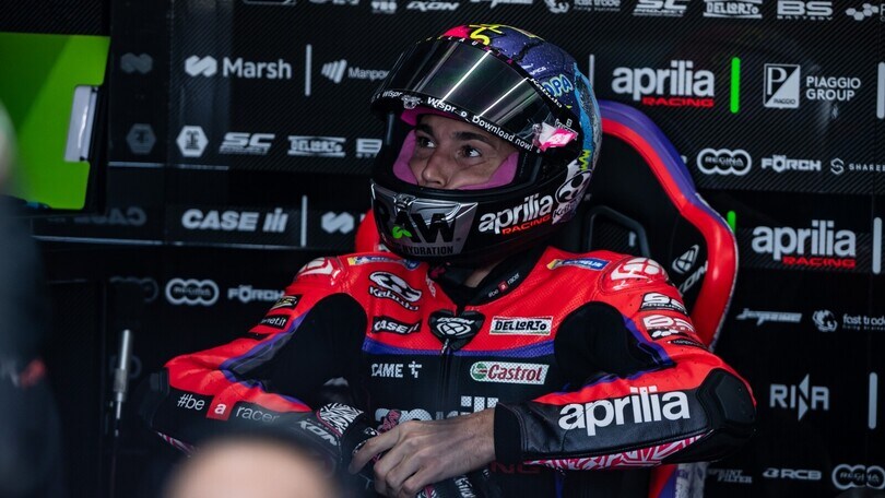 MotoGP, test a Valencia finiti per Espargarò: la gamba continua a fare male