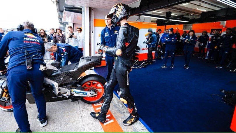 Honda, starting over at the Valencia test: with what weaponry?