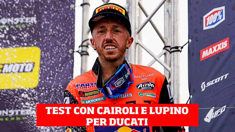 Primi test con Cairoli e Lupino