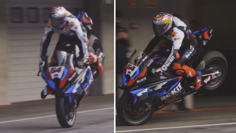 SBK: Toprak Razgatlioglu, stoppie da urlo a Portimao