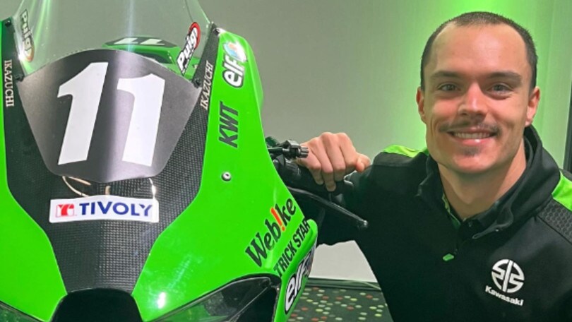 EWC: Christian Gamarino con Kawasaki Webike Trickstar